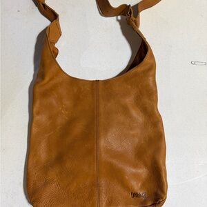 Duluth Trading Co Brown Leather Shoulder Bag